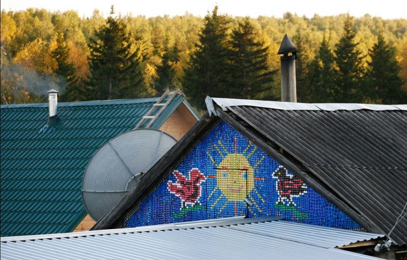Дом пенсионерки Ольги Костиной в селе Камарчага